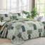 Ensemble de courtepointe réversible 3 pièces Patchwork - Couvre-lit léger en microfibre pour toutes les saisons-123175925-123175929