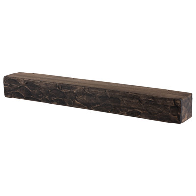 Tablette de manteau de cheminée Rough Hewn
