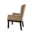 Fauteuil avec garniture cloutée