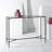 Sewall Metal And Glass Console Table-622875200