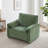 41" Wide Armchair Upholstered Modern Accent Chair,Green-126672131