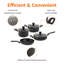 Batcheller 10 - Piece Stoneware Cookware Set