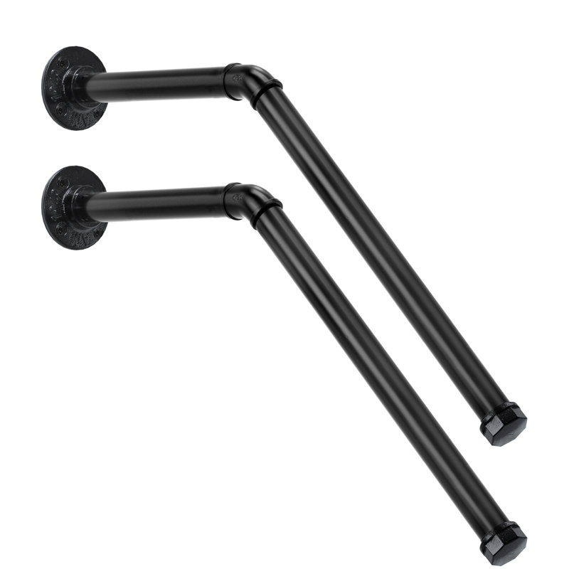 2-Pack Wall-Mounted Handrails