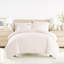 Ensemble de housse de couette en microfibre à motif de literie ultra douce en rose classique-105814006