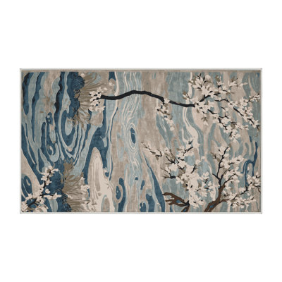 Silky Soft Plush Beige Area Rug