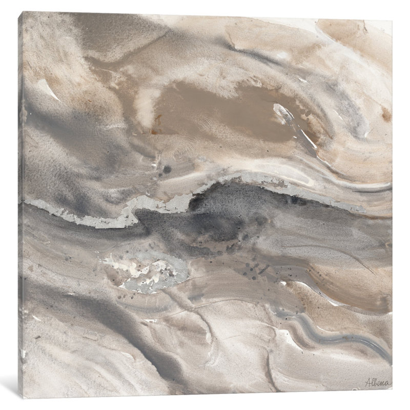 «Minerals III», reproduction d'art sur toile tendue, H 37 po x l 37 po x P 1,5 po, Toile tendue, Pas de tapis