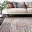 Tapis bleu / orange Brickley-433058935