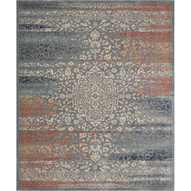 Cuthbertson Oriental Indoor Rug, Rectangle 3'1" x 5'3"