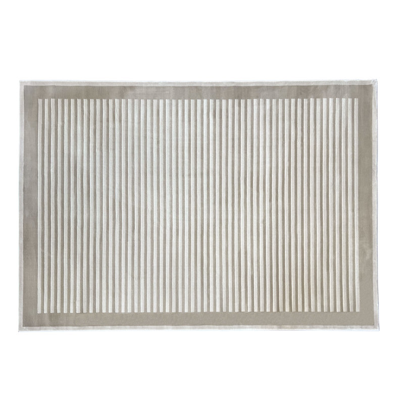 Leonnah Striped Area Rug, Rectangle 80 x 150cm