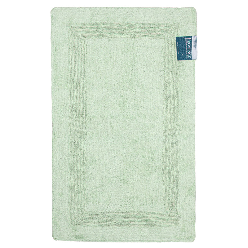Tapis pour salle de bain Provence, L 20 po x L 32 po, Vert