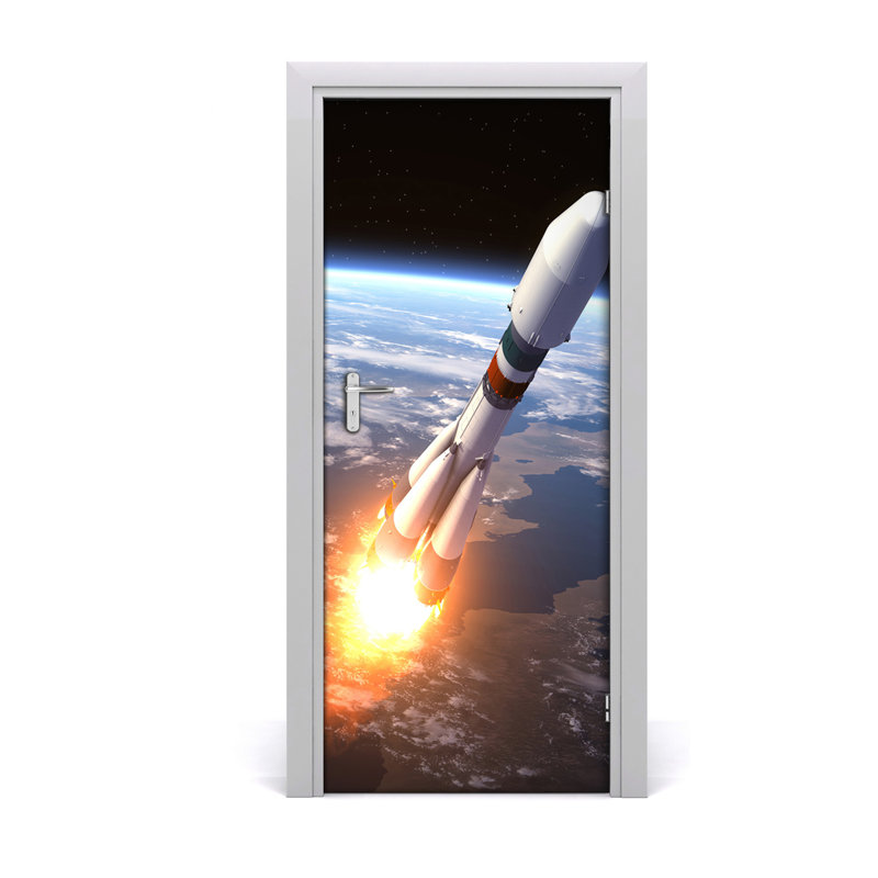 Spaceship Door Decal