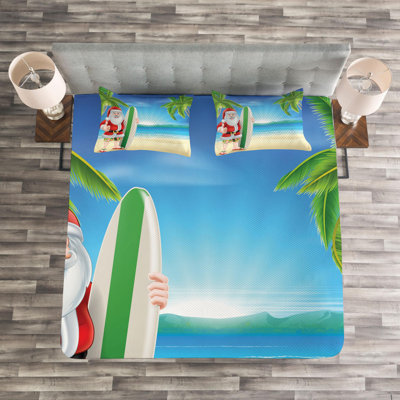 Coastal Polyester Coverlet
