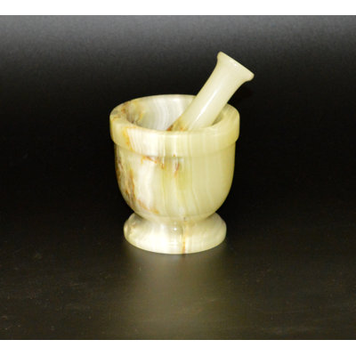 Marble Mortar And Pestle Set