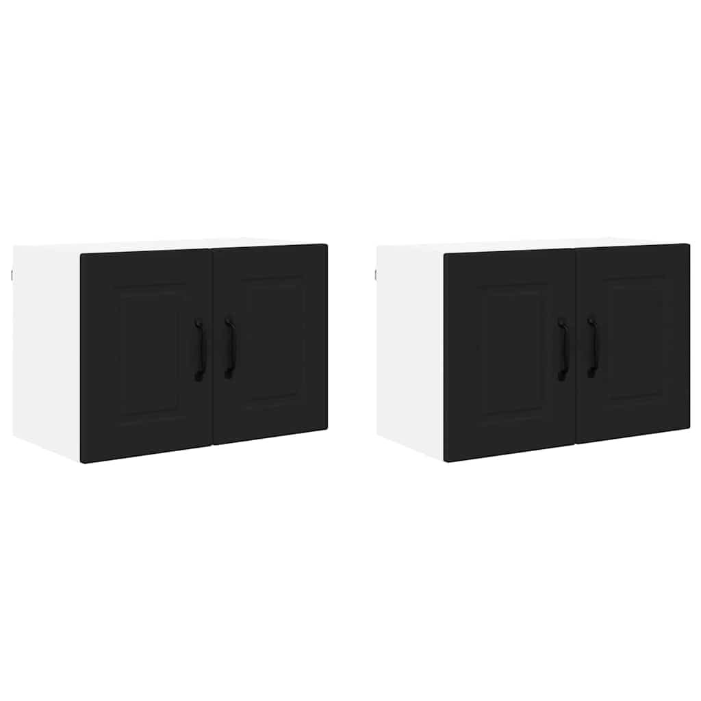 Vidaxl Kitchen Wall Cabinet With Shelf 2 Pcs Old Wood 60 X 31 X 40 Cm