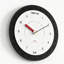 Horloges murales noires modernes rondes-126170484
