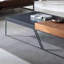 Table basse simple en bois massif créatif-106443506