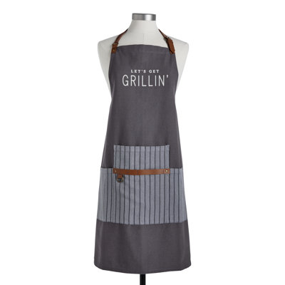 Let's Get Grillin' Apron - 28X34in