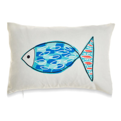 Summerside Pillow Cover Only（Fish）