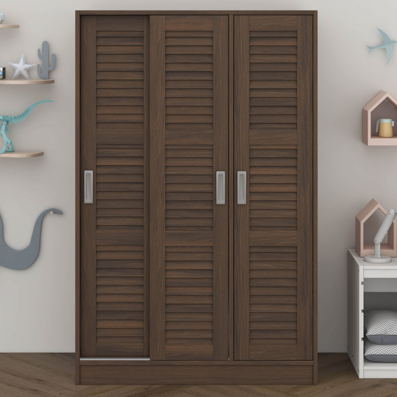 Armoire Chrisma, Marron foncé