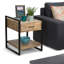 Moderne - Table de bout - Naturel
