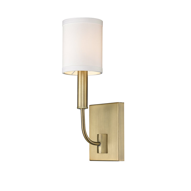 Danytza Candle Wall Light, Brass