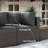 3 -Person Rattan Patio Safo With Cushions-244056558-244056559