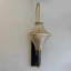 Luminaire mural DEL en verre ambre Ribber
