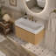 Meuble-lavabo suspendu avec lavabo intégré en surface solide et fini chêne pour des solutions de rangement modernes-1419639824-1419639837-1419639839