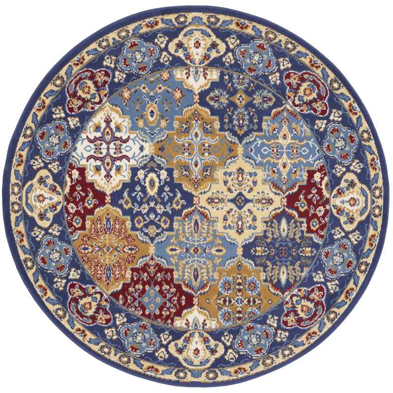 Tapis transitionnel Bo, Rond 5 pi 3 po