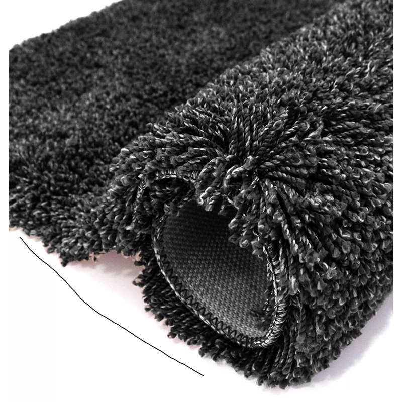 Shaggy Area Rug, Round 120 cm