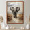 Harrod Elephant Majesty In The Grasslands - Éléphant, art mural