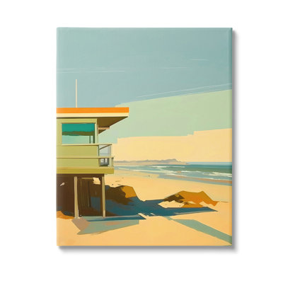 «Modern Sunlit Beach Hut» par Walker Noble sur