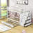 Danamarie Kids Twin Over Twin Bunk Bed with Trundle with Drawers-1028819507
