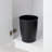 iDesign Set of 2 Round Plastic Bathroom Trash Cans - Bronze