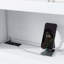 Lit plateforme double avec lit gigogne, tiroirs et prises USB-278220074-281324111