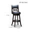 Tabouret de bar et de comptoir pivotant Crume-396588519-387567178
