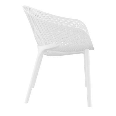 Farrah Stacking Patio Dining Armchair