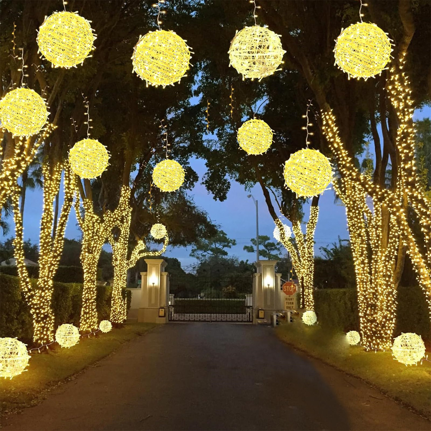 Balls Lanterns 4 Pack The Holiday Aisle