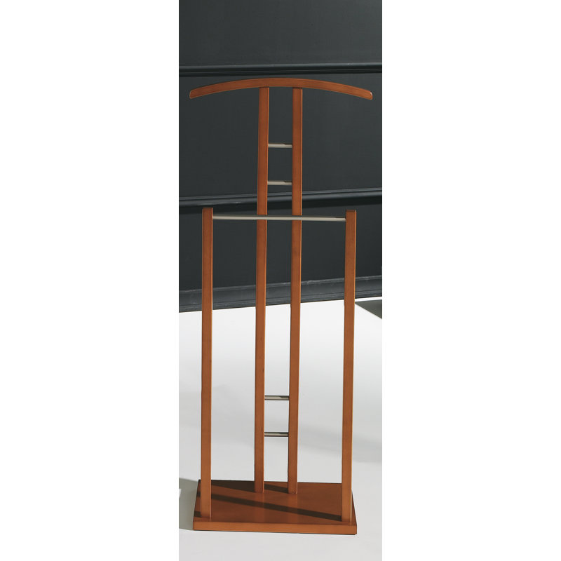 Rives Freestanding Valet Stand, Cherry