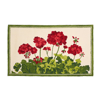 Geranium Kitchen Mat