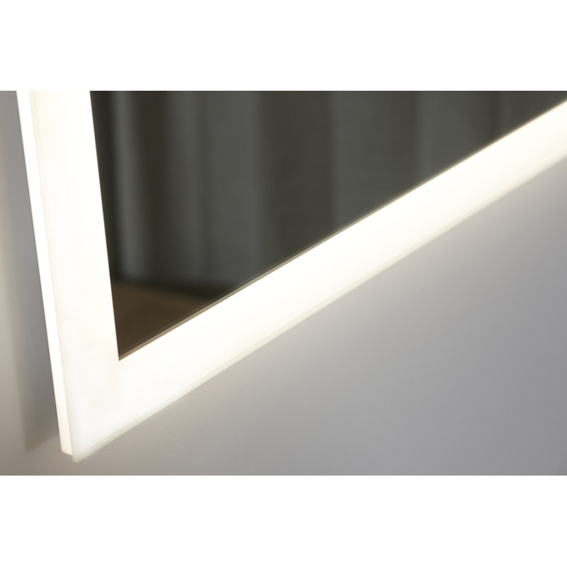 ASHER SQUARE FRAMELESS LED WALL MIRROR