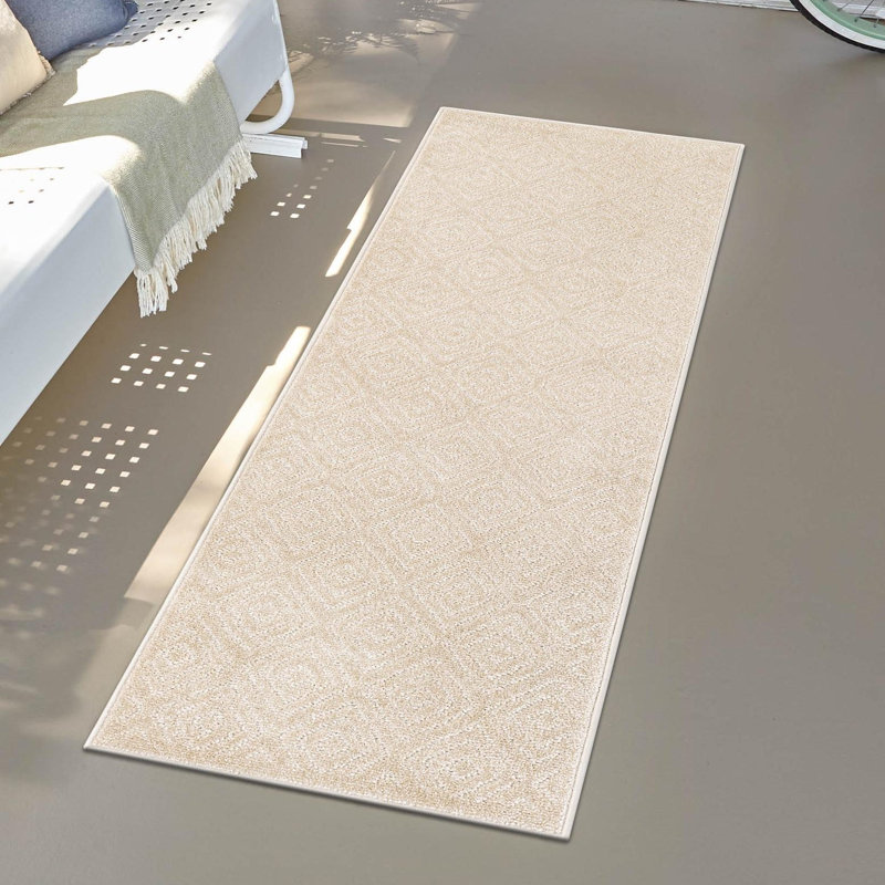 Tapis intérieur/extérieur Sabrina Soto Logan, Tapis de couloir 2 pi x 8 pi