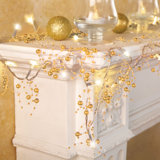 115'' in. Lighted Faux No Plant Species Garland