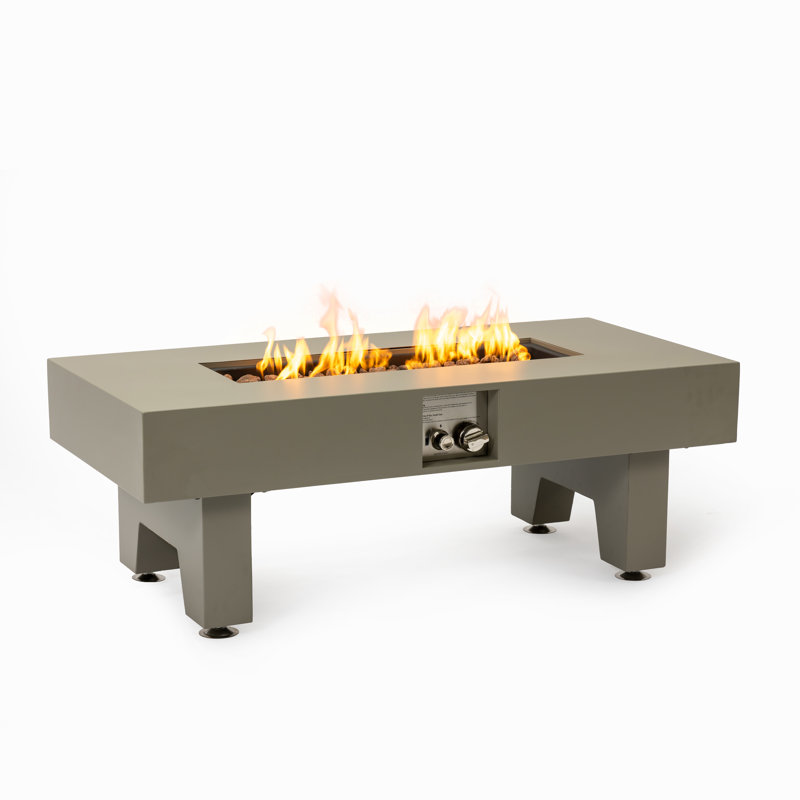 42_Inch  Iron Fire Pit Table