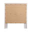 Table de chevet transitionnelle blanche élégante-1252171804