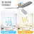 52 Inch Flush Mount Ceiling Fan With Dimmable Led Light 3 ABS Fan Blades Reversible DC Motor For Living Room