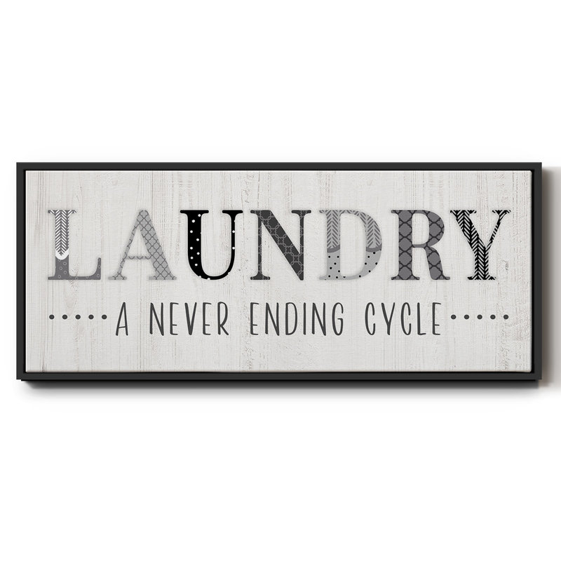 «Never Ending» - Toile encadrée, H 24 po x l 60 po