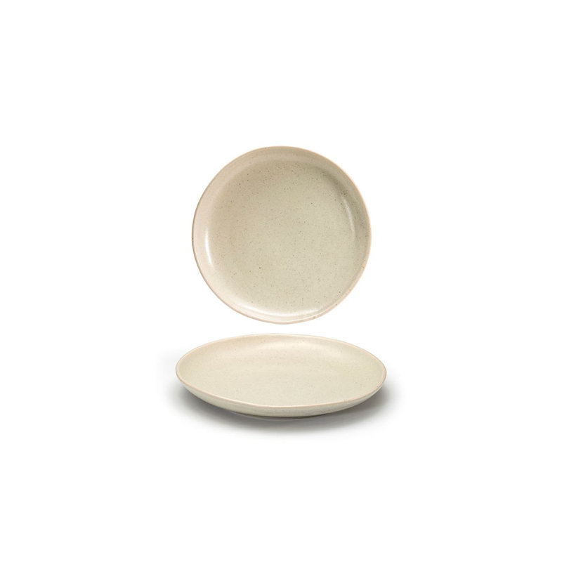 Assiette plate 10 po Kiln®, Champignon