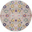 Tapis argenté / orange / rose Justien-75384211