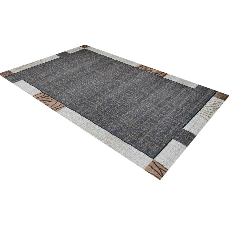 Lina Machine Made Heatset Polyproplyene Area Rug - Rectangle, Beige Color, Abstract Modern Design, Low Pile Machine Made Area Rugs for Living Room, Bed Room